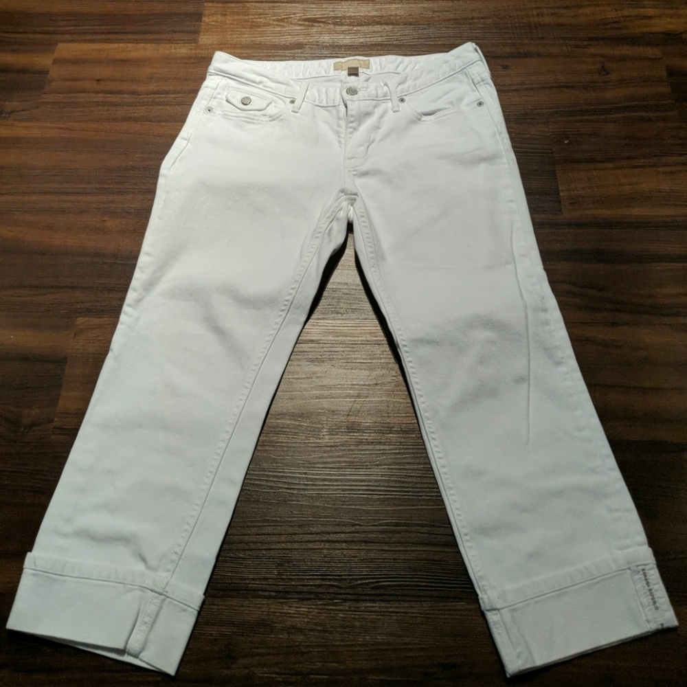 Banana Republic capri White jeans size 8/29